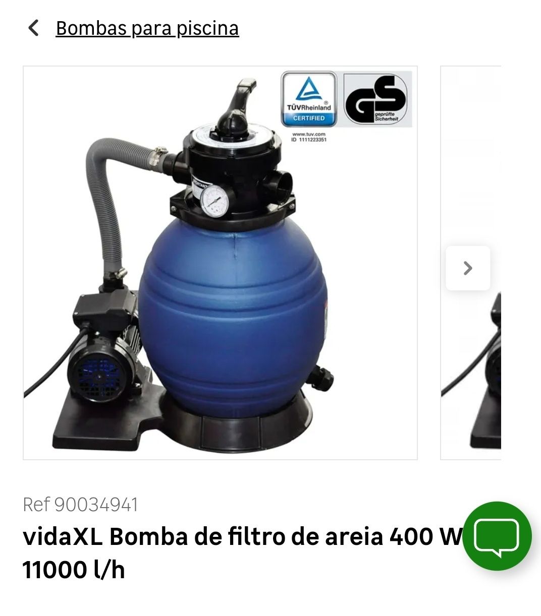 Vendo piscina retangular