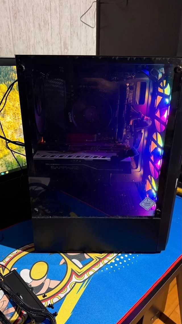 PC Gamer - Ryzen 5 2600, RX580 8GB, 16gb Ram SSD