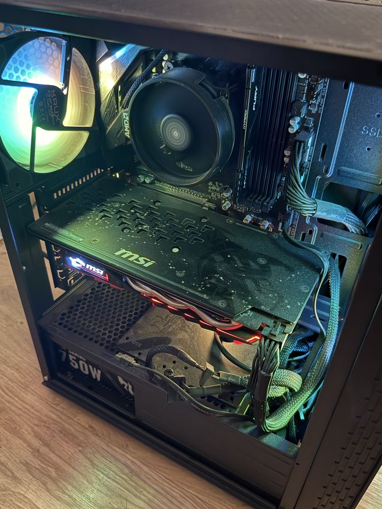 Pc do gier ! Ryzen gtx ddr4 monitor gratis