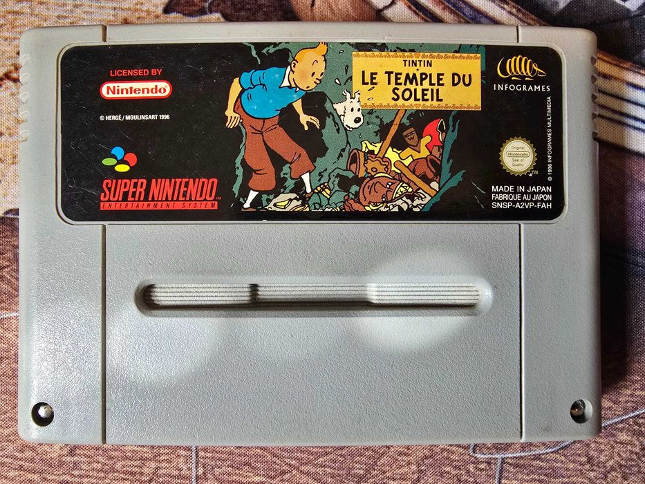 Tintin: Le Temple du Soleil - Super Nintendo SNES