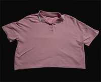 różowa koszula oversize
