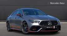 Mercedes CLA 45S AMG Street Style Edition z kierowcą. Do ślubu i inne