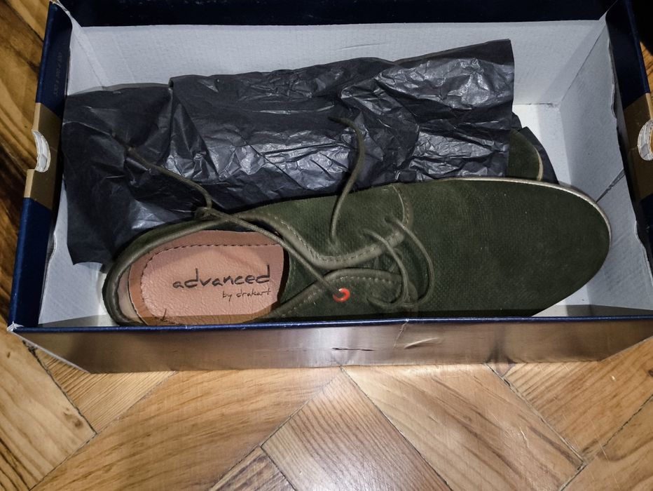 Sapato verde 41,5/42