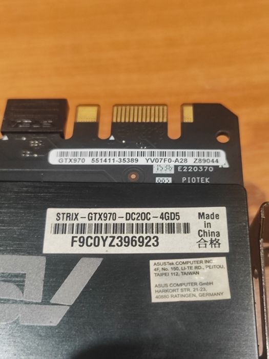 Asus Strix Gtx 970 4gb