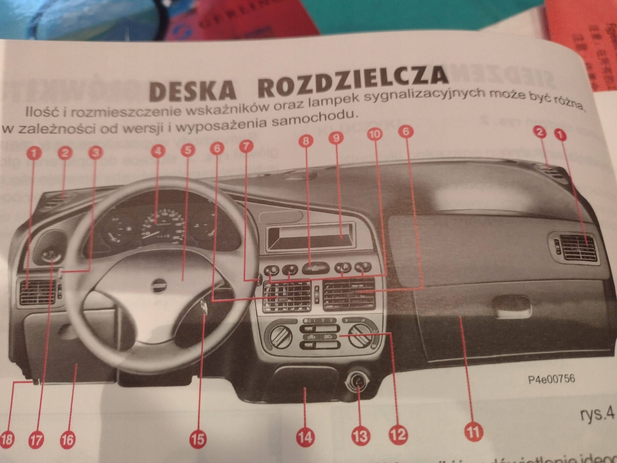 Fiat Siena Instrukcja Książka Komplet 1999 Etui