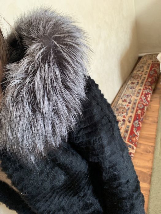 Шуба натуральна кролик