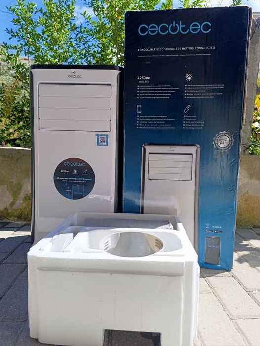 Ar condicionado (quase novo!) com bomba de calor