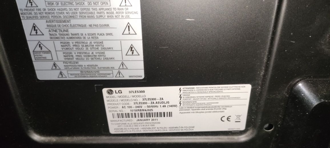 Telewizor LG 37LE5300