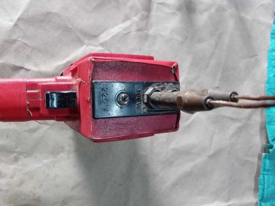 Pistola de soldar para eletrónica, usada