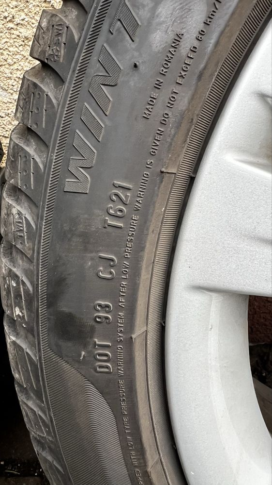 Felgi BMW 5x120 styling 392 17” 7.5J ET37 z oponami zima pirelli 8mm