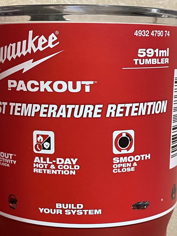 Milwaukee 4932 4790 74 Packout термочашка.