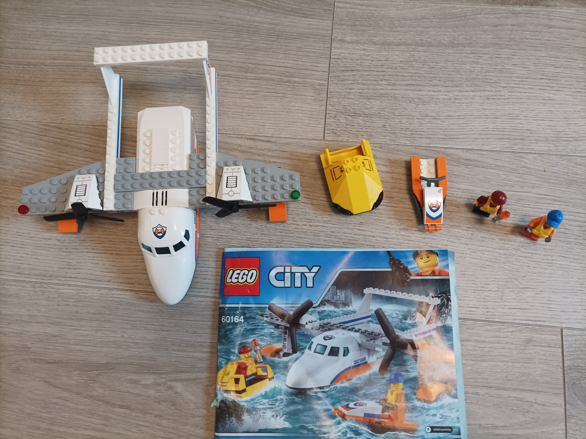 Lego 60164 wodolot kompletny zestaw:)