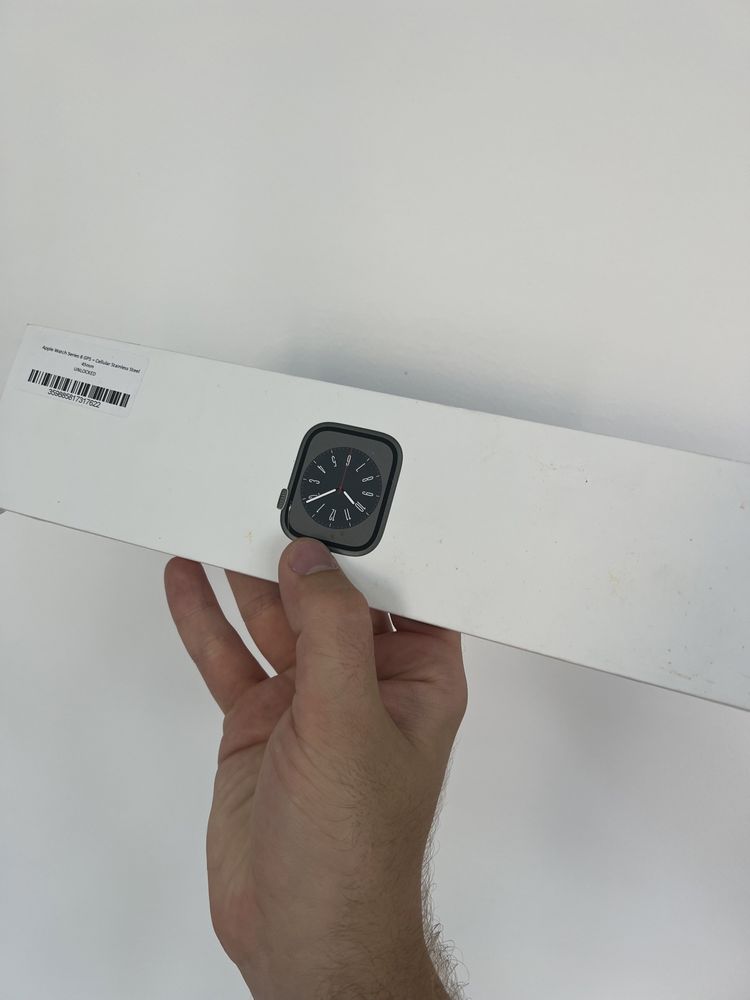 Apple Watch Series 8 45 mm Graphite Stainless Steel + LTE