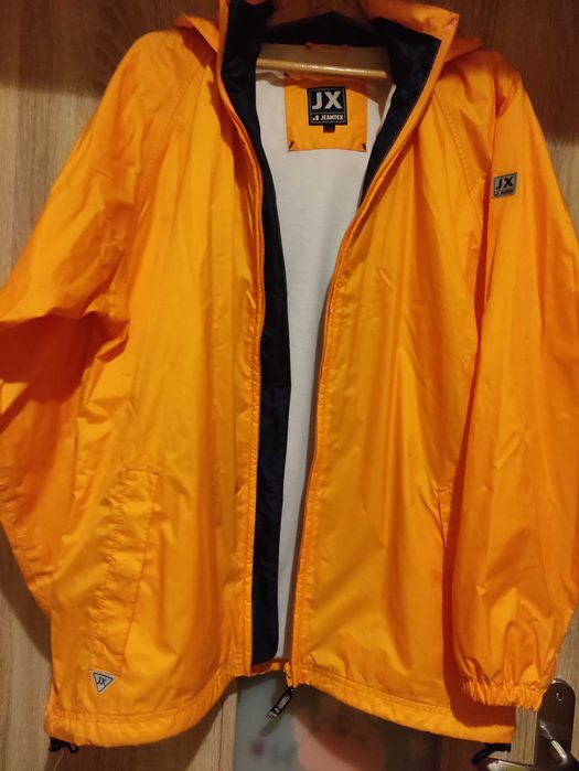 Męska kurtka 176 cm, firma Jeantex, kolor pomarańczowy