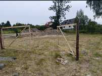 Ogrodzenie leśne tymczasowe budowlane