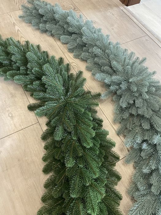 ВЕЛИКИЙ ВІНОК 1 м різні розміри гірлянда хвойна ялинка підсвічник