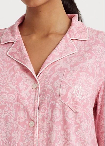 Пижама Lauren Ralph Lauren Pajama Set Paisley Print