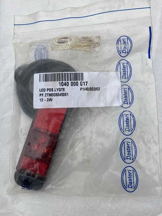 Lampy obrysowe, obrysówki LED 12-24V żółty STRANDS 810130