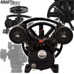 KRAFT&DELE Sprężarka Pompa Kompresor Olejowy 120l/min 2Tłoki 1,5kw