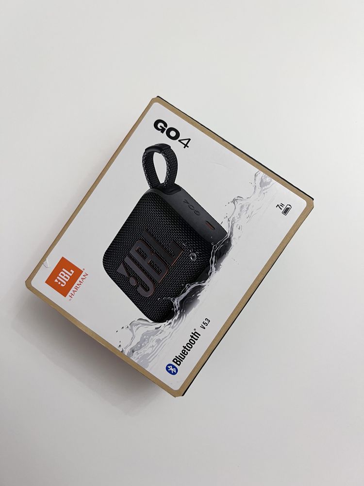 Портативна колонка JBL Go 4 4.2W Black (JBLGO4BLK)