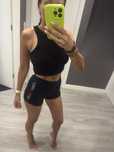 Szorty sportowe dresowe  calvin klein ck czarne XS/S kolorowa lamowka
