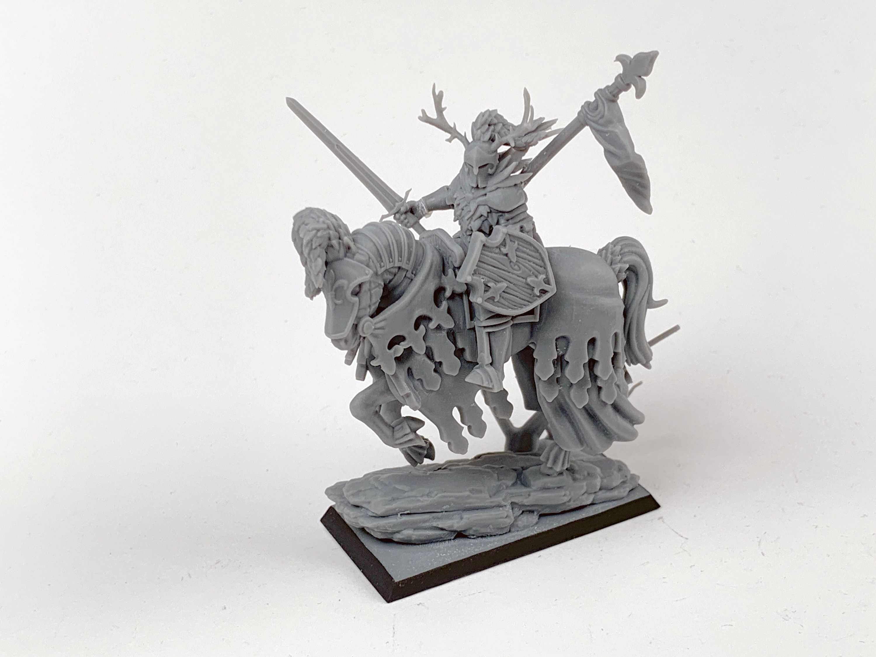Green Knight of Gallia #1 - ToW WFB AoS - Highlands Miniatures x1