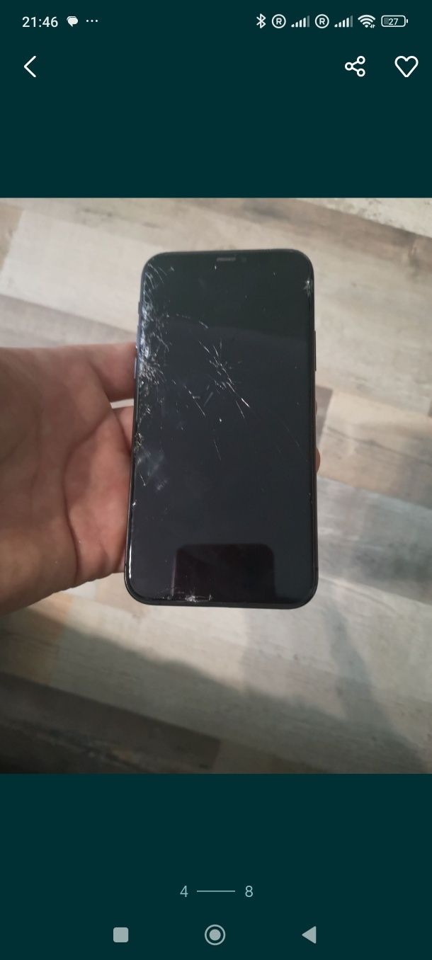 iPhone 11 про дисплей та сенсор робочі камера також  на 64 гігабайт