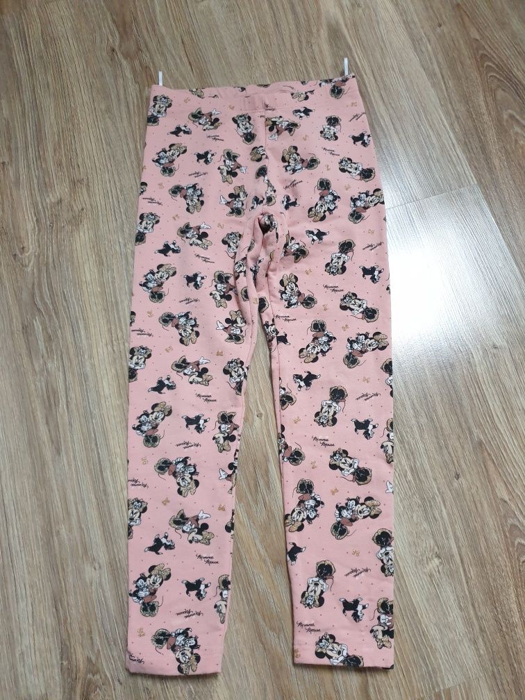 Ocieplane legginsy 122  128 c&a