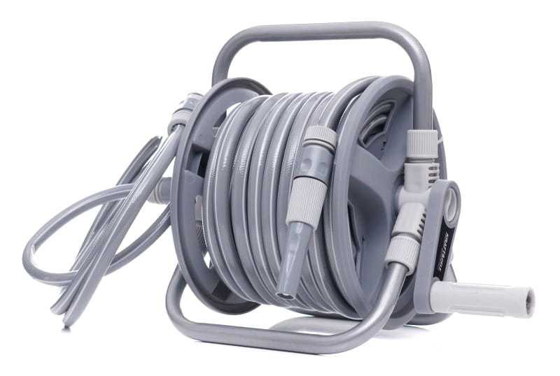 KRAFT&DELE Wąż Stojak Ogrodowy Zwijany Na Bębnie 20m 3/4" KD2079
