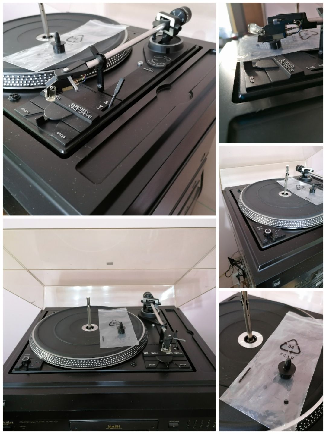 Kolekcja gramofonów Dual Technics