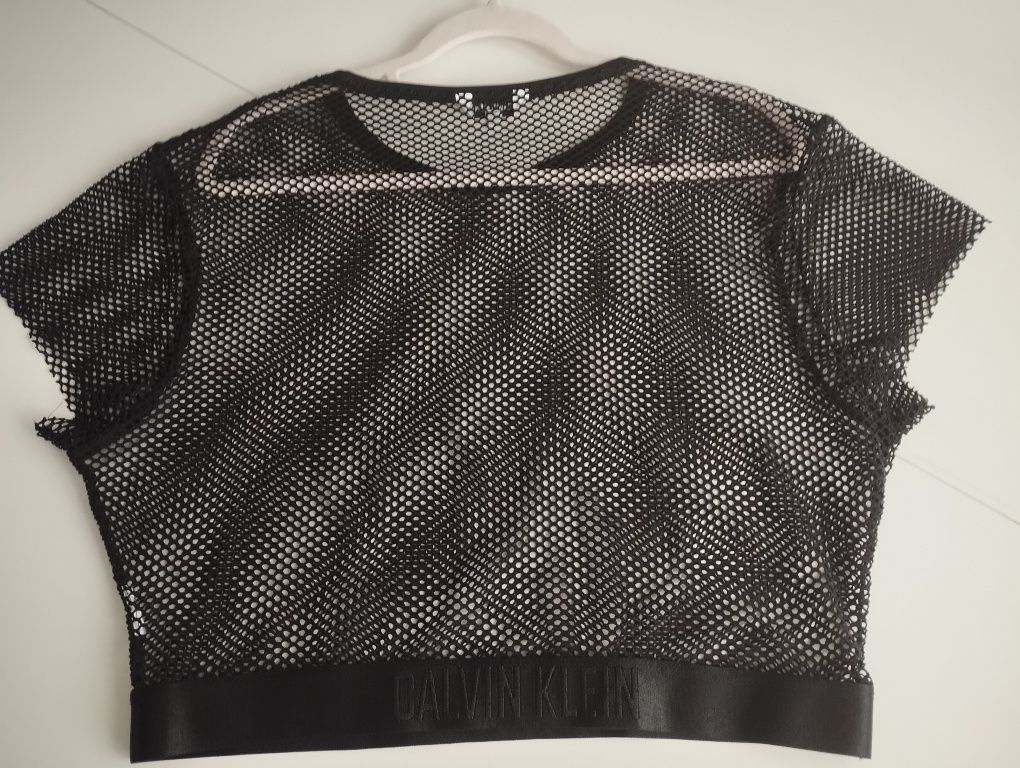 Top siateczkowy Calvin Klein swimwear damski L
