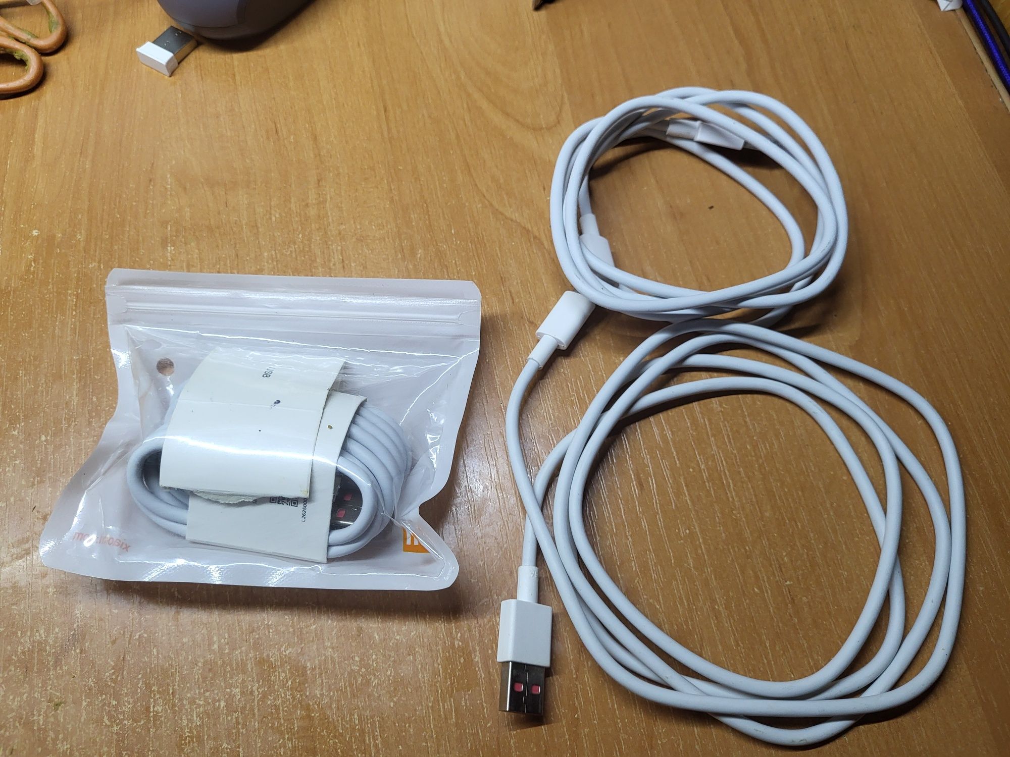 USB Кабель Xiaomi Original 120w 6a USB Type-C cable white