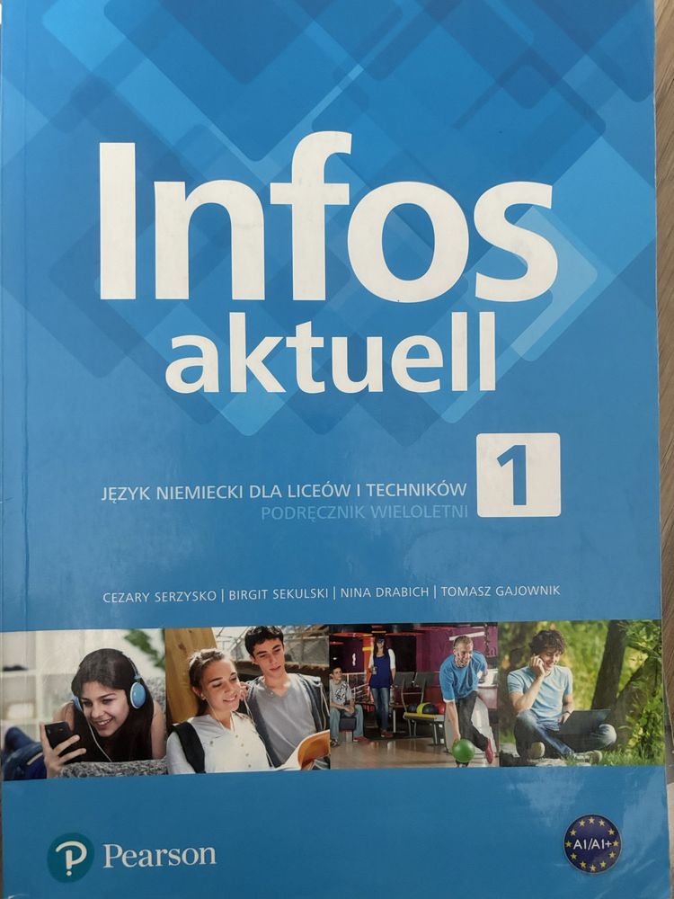 Infos aktuell 1 dla liceów i technikow podręcznik
