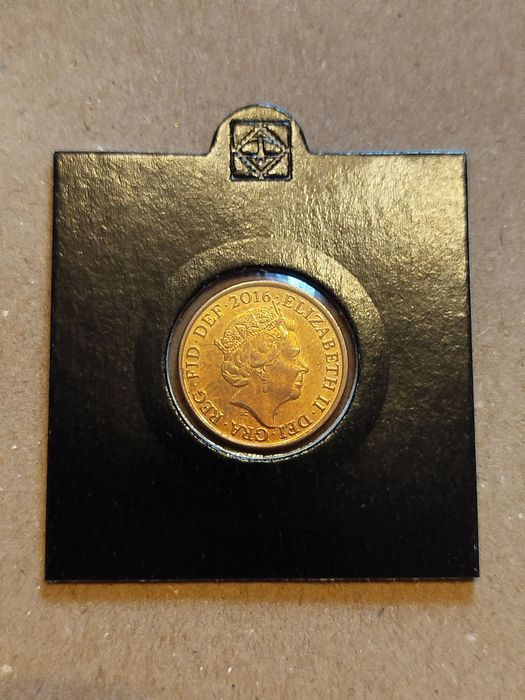 Moneta Wielka Brytania 1 pens 2016