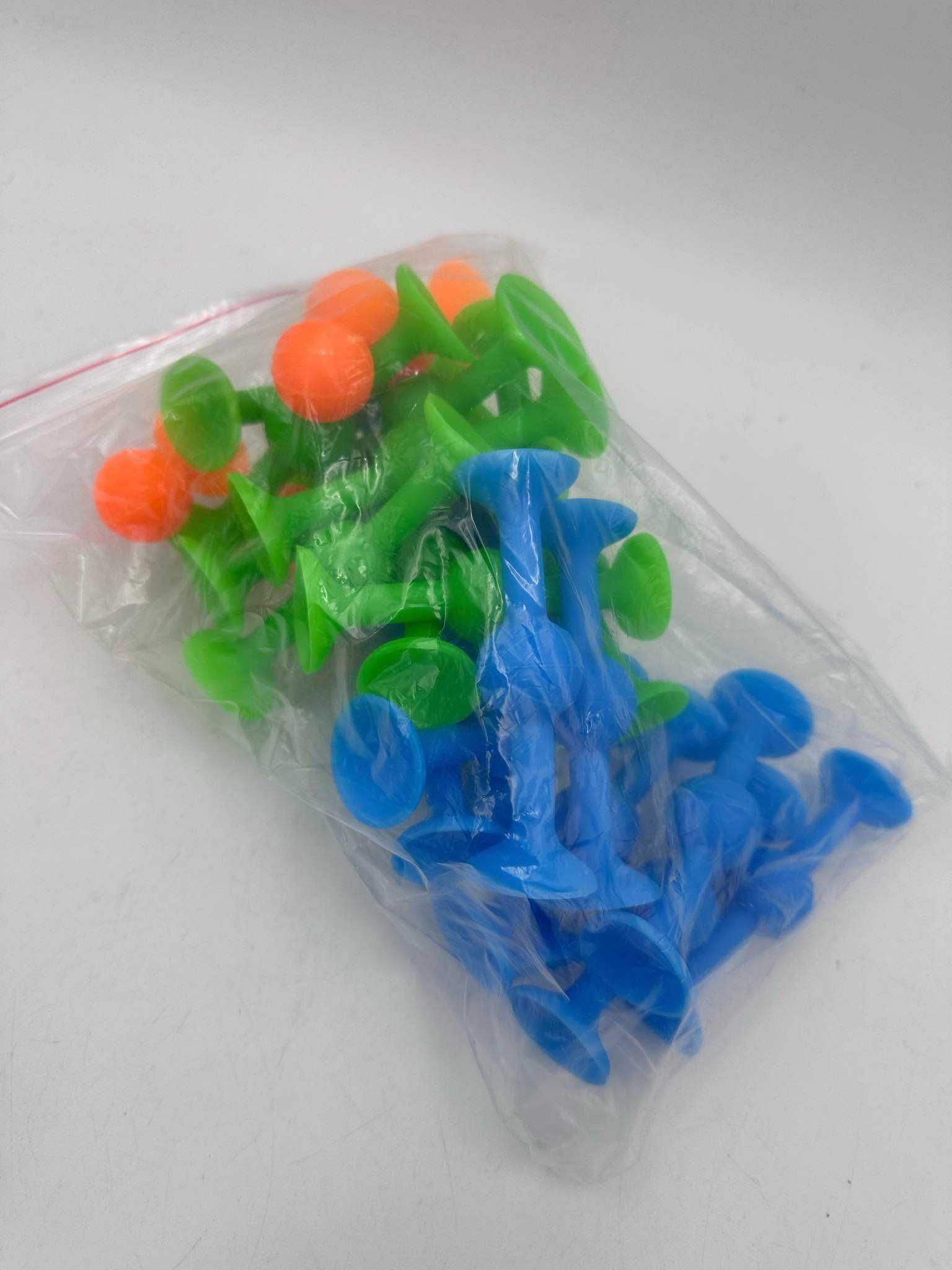 Sticky POP Klocki Silikonowe Przyssawki Klocki Konstrukcyjne 24 Szt.