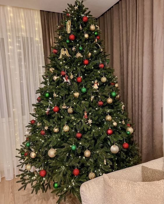 ‼️ТОП ЦІНА‼️ Новорічна ялинка. Штучна ялинка. Лита Елка искусственная.