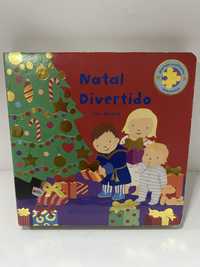 Livro-Puzzle infantil - Natal Divertido