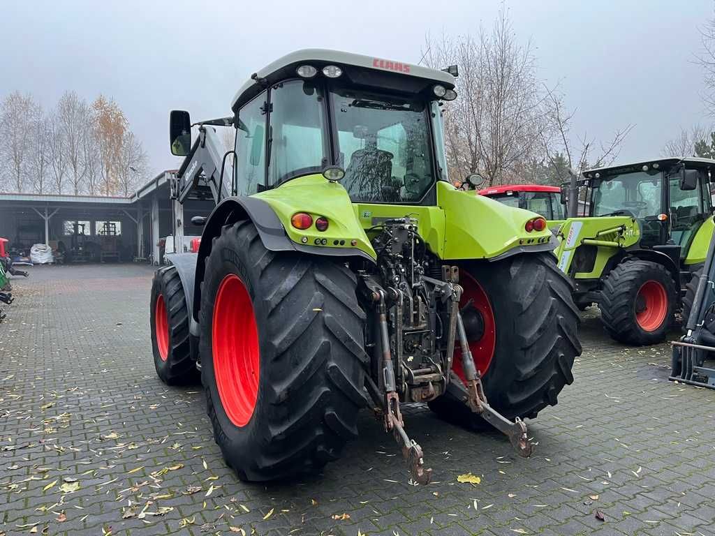 CLAAS ARION 640 CIS + QUICKE Q65 / Pneumatyczny układ hamulcowy /