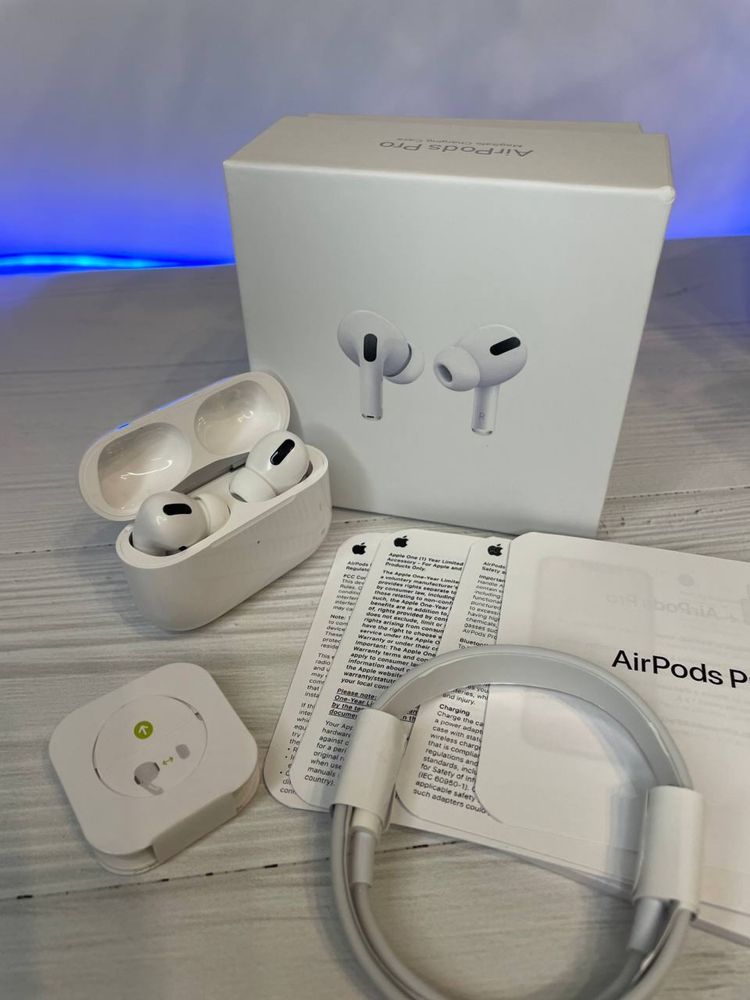 Безпровідні навушники Airpods Pro bluetooth чіп jerry Apple