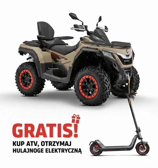 QJMOTOR SFA 1000 Quad ATV QJMOTOR SFA1000 Kufer+Podg.Manetki Dostawa Hulajnoga
