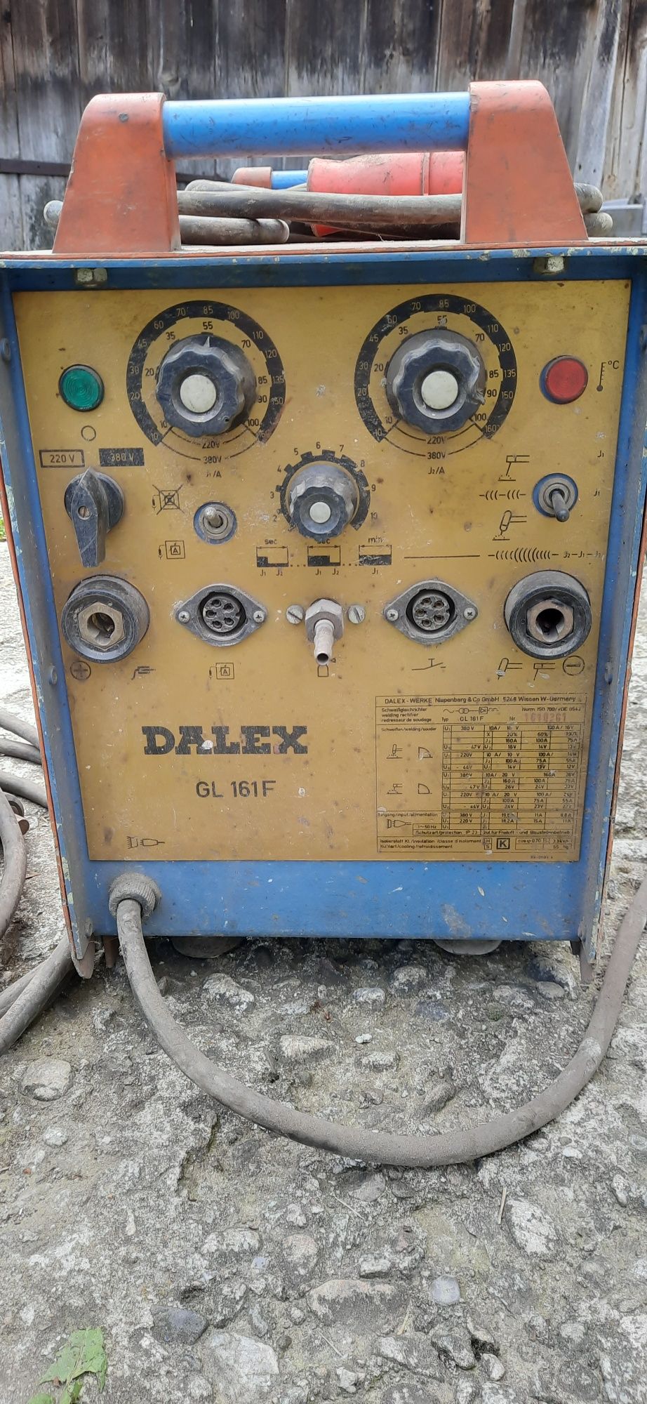 Spawarka Dalex tig GL 161f