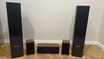 Zestaw kolumn Maudio HCS 9920 + Amplituner Onkyo TX-SR304E i DV-SP305
