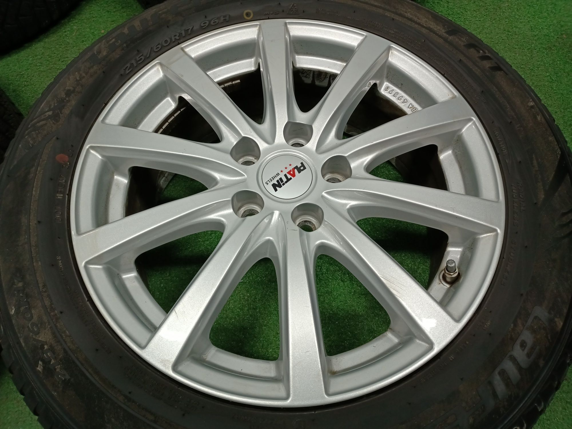 Koła 17" felgi 5x112 et49 opony 215/60/17 Audi Vw Mercedes Skoda Seat