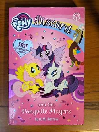 Книга My Little Pony Discord and the Ponyville Players на англійській