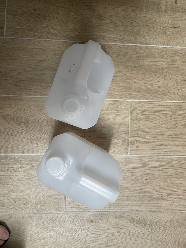Garrafões de 5L Plastico - Conjunto
