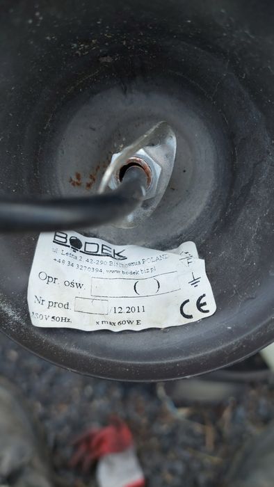 Żyrandol i kinkiet zestaw