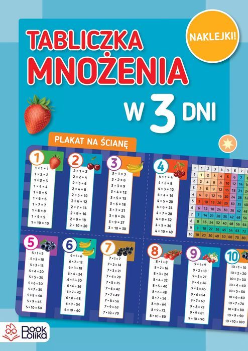 Tabliczka Mnożenia W 3 Dni Monika Majewska Nowa