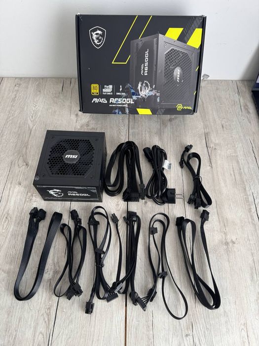 Блок живлення MSI MPG A650GL – 650W 80 PLUS Gold (306-7ZP8C11-CE0)