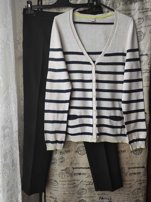 Костюм двойка: кофточка s. Oliver + брюки Orsa.