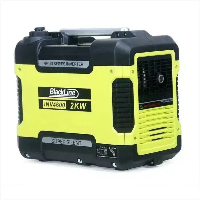 Бесшумный Инверторный Бензиновый ГЕНЕРАТОР BLACKLINE 4600 2 КВТ Англия